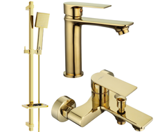 Mexen Royo DQ45 vanový set, zlatý - 72203DQ45-50