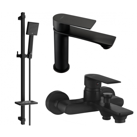 Mexen Royo DQ45 vanová sada, černá - 72203DQ45-70