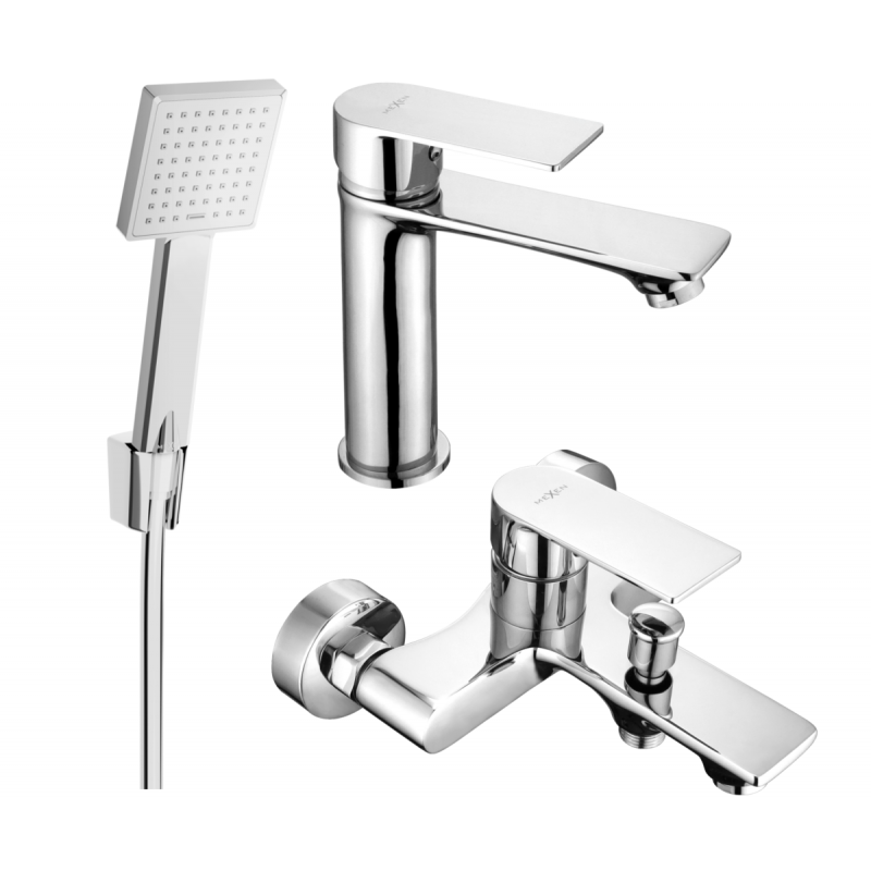 Mexen Royo R45 koupelnová sada, chrom - 72203R45-00