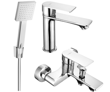 Mexen Royo R45 koupelnová sada, chrom - 72203R45-00