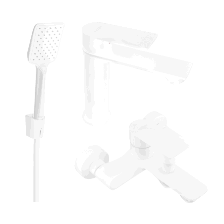 Mexen Royo R62 vana set, bílá - 72203R62-20