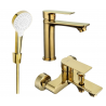Mexen Royo R05 koupelnová sada, zlatá - 72203R05-50