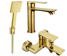 Mexen Royo R45 koupelnový set, zlatý - 72203R45-50