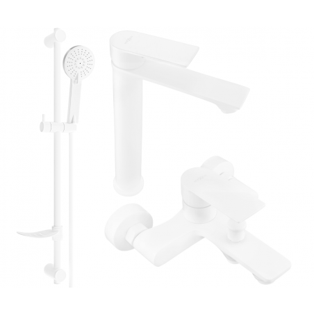 Mexen Royo DF40 vanová sada, bílá - 72213DF40-20