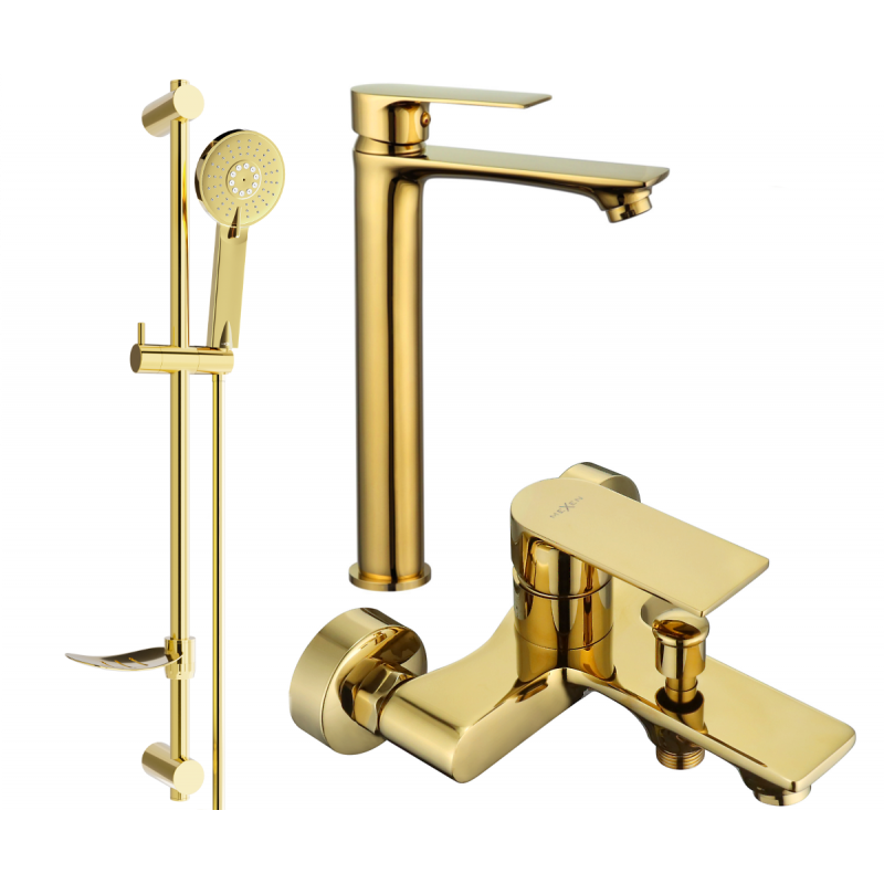 Mexen Royo DF40 sada vanová, zlatá - 72213DF40-50