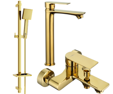 Mexen Royo DQ45 vana set, zlatý - 72213DQ45-50