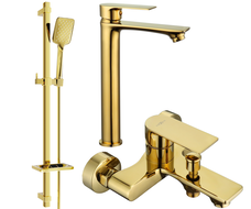 Mexen Royo DQ62 vanový set, zlatý - 72213DQ62-50