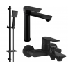 Mexen Royo DQ45 vanový set, černý - 72213DQ45-70
