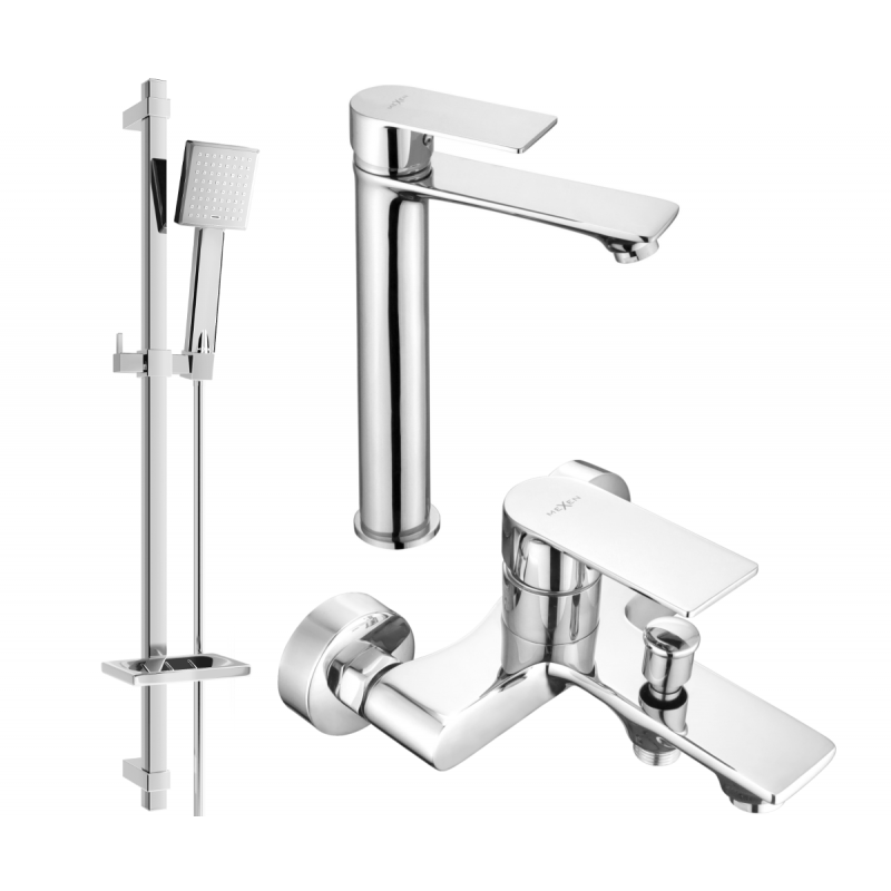 Mexen Royo DQ45 koupelnová souprava, chrom - 72213DQ45-00