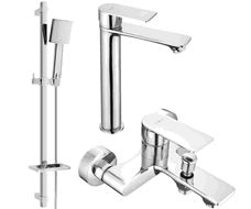 Mexen Royo DQ45 vanová sada, chrom - 72213DQ45-00