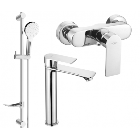 Mexen Royo DF05 sprchový set, chrom - 72214DF05-00
