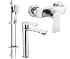 Mexen Royo Sada DQ45 sprchová, chrom - 72214DQ45-00