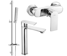 Mexen Royo DQ72 sprchová sada, chrom - 72214DQ72-00