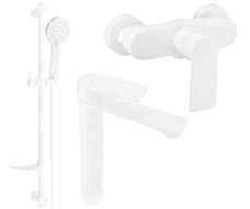 Mexen Royo DF40 sprchový set, bílý - 72214DF40-20
