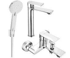 Mexen Royo R40 sada do vany, chrom - 72213R40-00