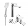 Mexen Royo R62 vanová sada, chrom - 72213R62-00