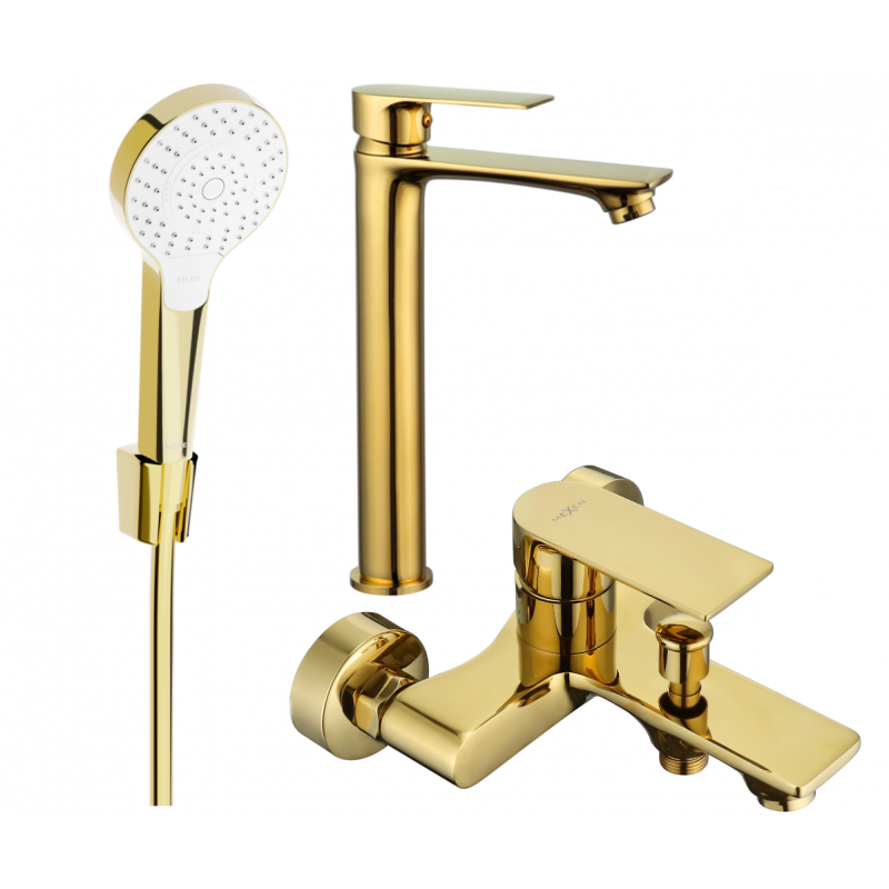 Mexen Royo R05 sada vanová, zlatý - 72213R05-50