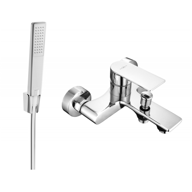 Mexen Royo R72 koupelnová baterie se sprchovou sadou, chrom - 7223R72-00