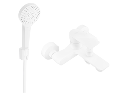 Mexen Royo R05 vanová baterie s sprchovou sadou, bílá - 7223R05-20