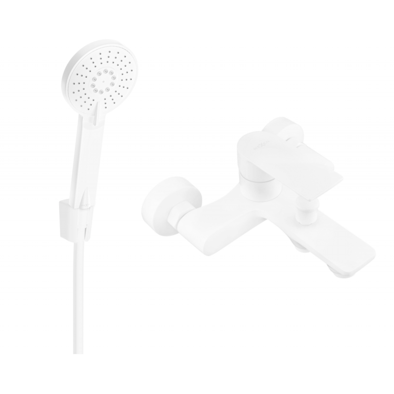 Mexen Royo R40 baterie vanová se sprchovou sadou, bílá - 7223R40-20