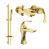 Mexen Estrella DQ02 sada vanová, zlatá - 72303DQ02-50