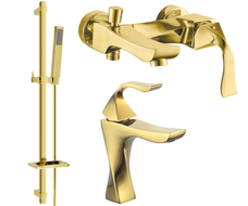 Mexen Estrella DQ02 sada vanová, zlatá - 72303DQ02-50