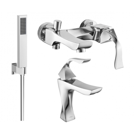 Mexen Estrella R02 vanová sada, chrom - 72303R02-00