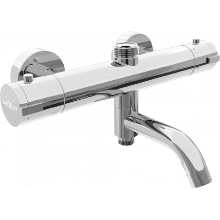 Mexen Kai Termostatická Koupelnová Baterie pro Vanu a Sprchu, Chrom - 77900-00