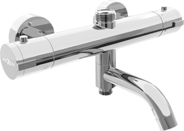 Mexen Kai Termostatická Koupelnová Baterie pro Vanu a Sprchu, Chrom - 77900-00