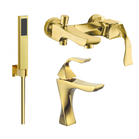 Mexen Estrella R02 vanový set, zlatý - 72303R02-50