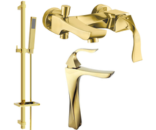 Mexen Estrella DQ02 sada van, zlatá - 72313DQ02-50