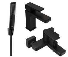 Mexen Mino R72 vanový set, černý - 72403R72-70