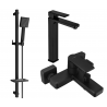 Mexen Mino DQ45 vana set, černý - 72413DQ45-70
