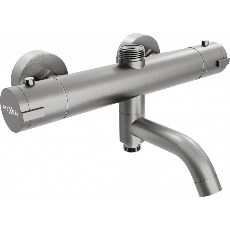 Mexen Kai termostatická vanová-sprchová baterie, grafit - 77900-66