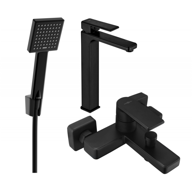 Mexen Mino R45 vanový set, černý - 72413R45-70