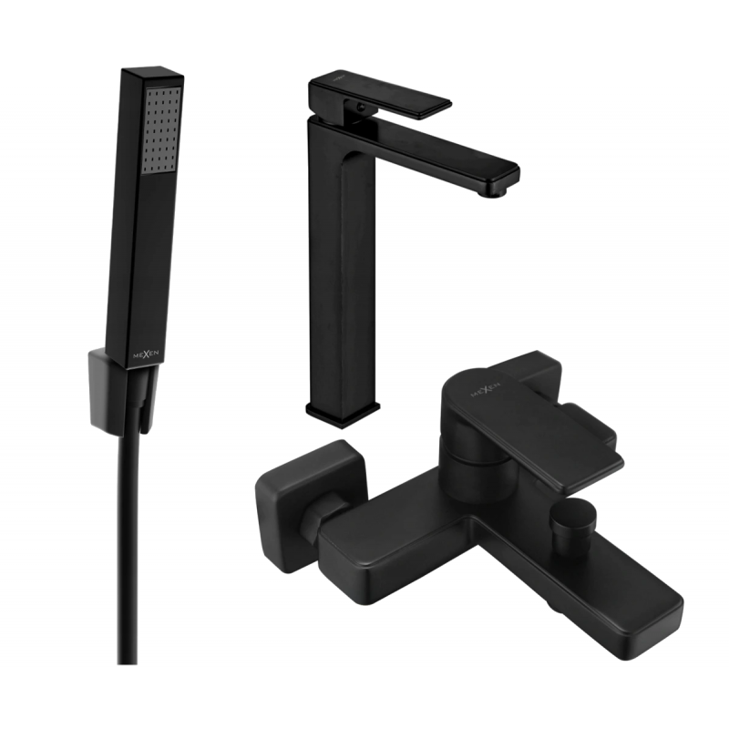 Mexen Mino R77 vanová sada, černá - 72413R77-70