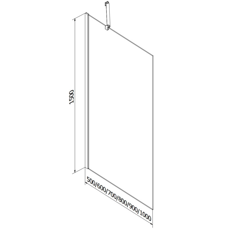 Mexen Vega obdélníková vana 170 x 70 cm s obložením a jednokřídlou zástěnou 90 cm, transparentní, zlatá