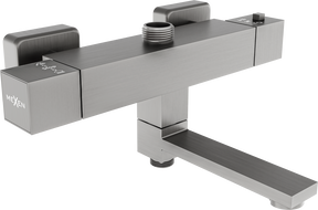 Mexen Cube termostatická vanovo-sprchová baterie, grafit - 77910-66