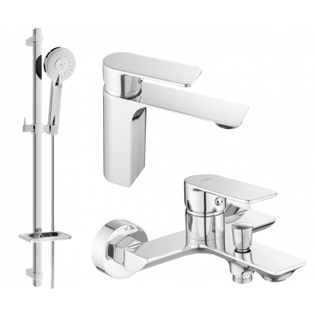 Mexen Alexa DQ40 vana set, chrom - 71203DQ40-00