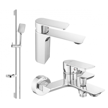 Mexen Alexa DS62 vanová sada, chrom - 71203DS62-00
