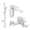 Mexen Alexa DS62 vanová sada, chrom - 71203DS62-00