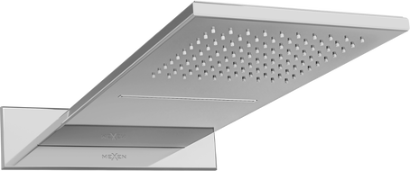 Mexen Waterfall přepadová sprcha slim 50 x 22 cm, chrom - 79190-00