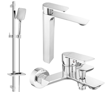 Mexen Alexa DQ62 sada vanová, chrom - 71213DQ62-00