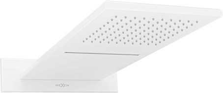 Mexen Waterfall sprchová hlavice slim 50 x 22 cm, bílá - 79190-20