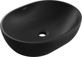 Mexen Viki umyvadlo na desku 48 x 35 cm, černá mat - 21054885