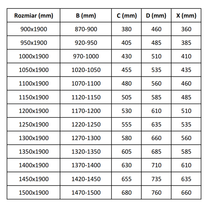 Mexen Apia sprchové dveře posuvné 100 cm, transparentní, zlaté - 845-100-000-50-00