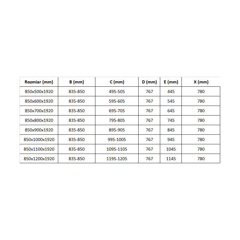 Mexen Pretoria sprchový kout s otevíracími dveřmi 85 x 70 cm, transparentní, chrom - 852-085-070-01-00