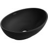 Mexen Elza umyvadlo na desku 40 x 33 cm, černá matná - 21014085