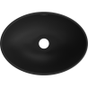 Mexen Elza umyvadlo na desku 40 x 33 cm, černá matná - 21014085