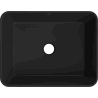 Mexen Catia umyvadlo na desku 48 x 37 cm, černá mat - 21314885